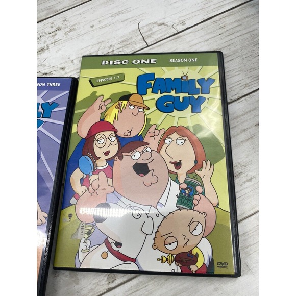 The Family Guy TV DVD Collection Mixed Lot Stewie Untold and Season 1,3 Mixed - Picture 5 of 7